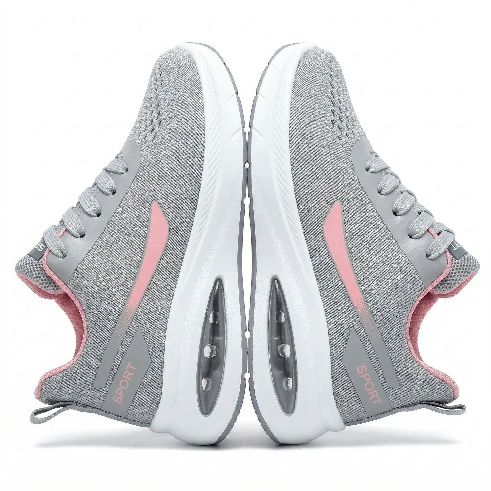 10K Steps Easy! Lightweight Chunky Air Cushion Travel Sneakers for Women - Casual Walking and Everyday Shoes