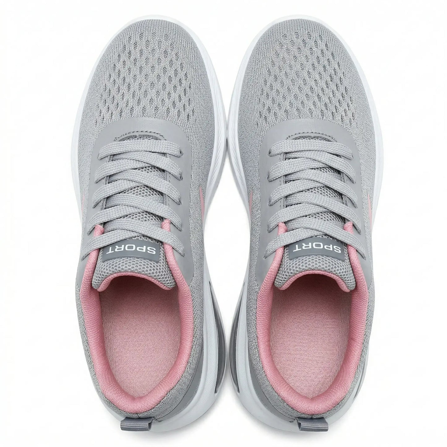 10K Steps Easy! Lightweight Chunky Air Cushion Travel Sneakers for Women - Casual Walking and Everyday Shoes