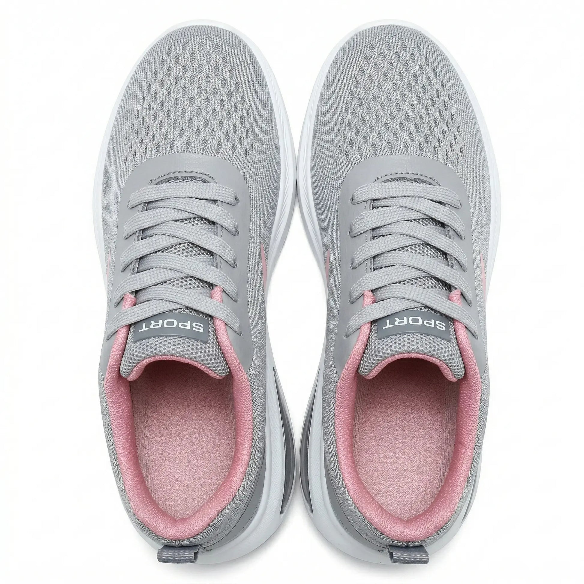 10K Steps Easy! Lightweight Chunky Air Cushion Travel Sneakers for Women - Casual Walking and Everyday Shoes