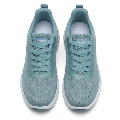 10K Steps Easy! Lightweight Chunky Air Cushion Travel Sneakers for Women - Casual Walking and Everyday Shoes