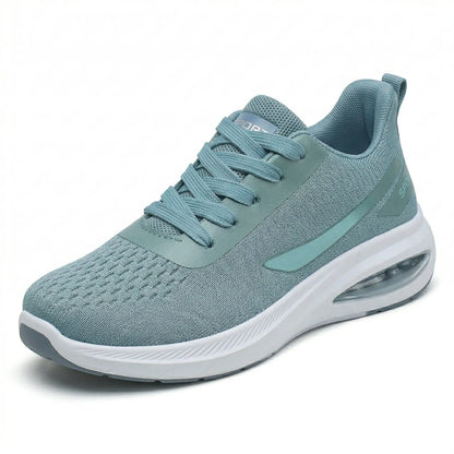 10K Steps Easy! Lightweight Chunky Air Cushion Travel Sneakers for Women - Casual Walking and Everyday Shoes