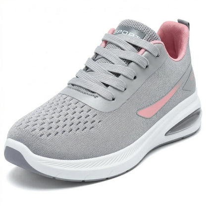 10K Steps Easy! Lightweight Chunky Air Cushion Travel Sneakers for Women - Casual Walking and Everyday Shoes