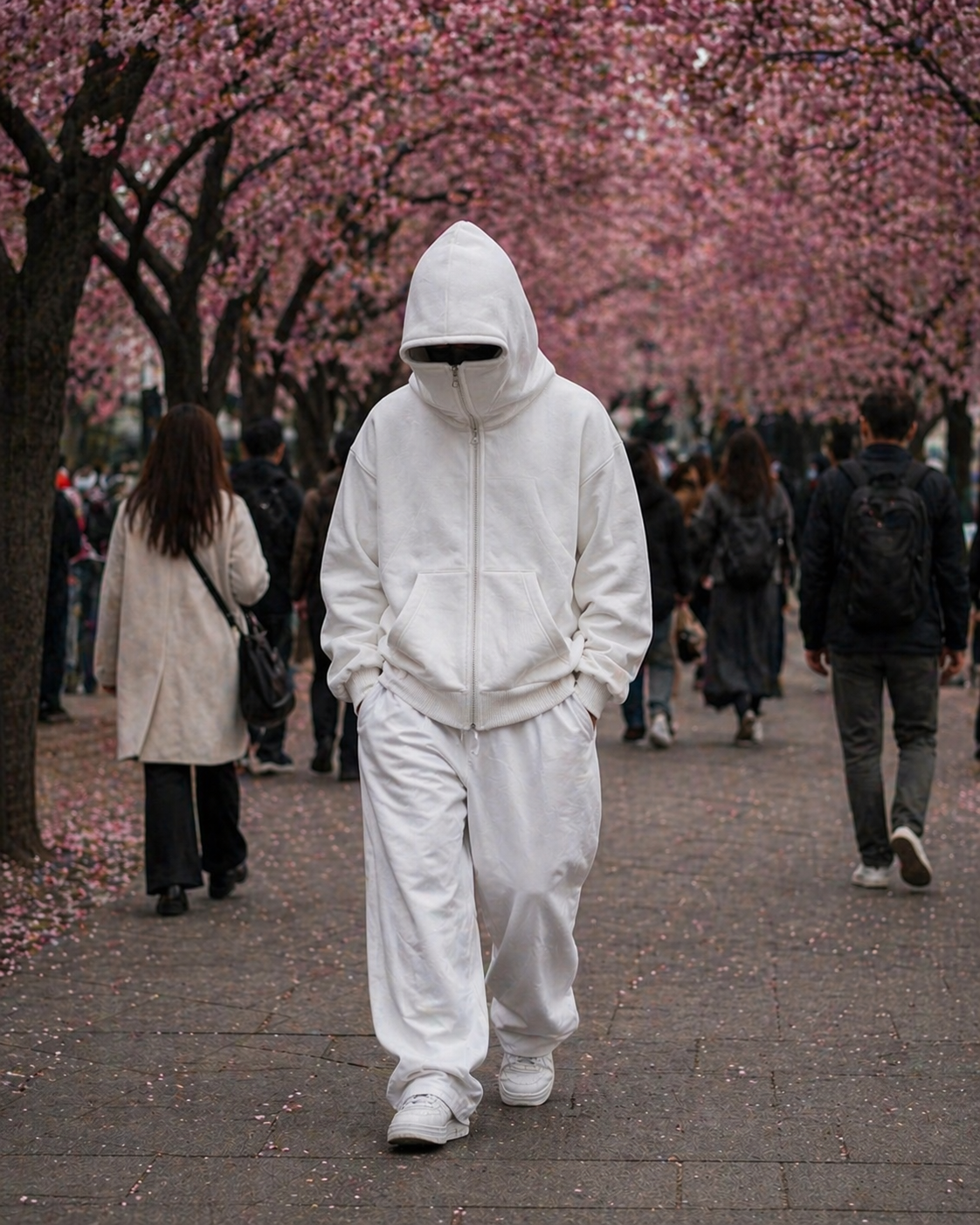 Men'S Double Hat Mask Zipper Design Winter Windproof Hoodie Sports Jacket Outdoor Activities Hiking Travel Running Sweatshirt ﻿