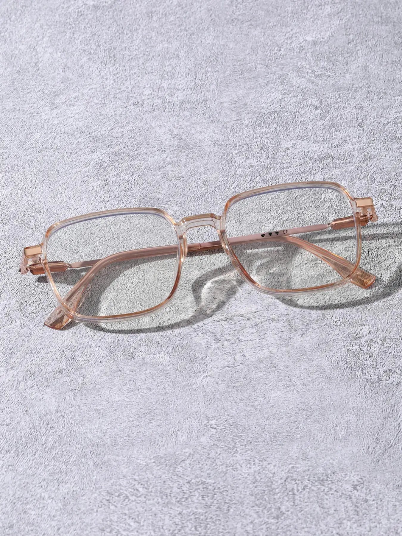 Fashionable Women'S Classic Photochromic Sunglasses, Square Frame, Plastic Material, Casual Style, Ideal for Daily Travel, Trendy Styling Sunglasses