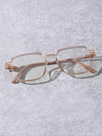 Fashionable Women'S Classic Photochromic Sunglasses, Square Frame, Plastic Material, Casual Style, Ideal for Daily Travel, Trendy Styling Sunglasses