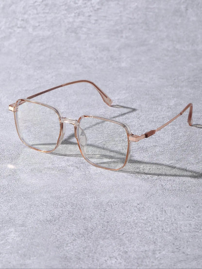 Fashionable Women'S Classic Photochromic Sunglasses, Square Frame, Plastic Material, Casual Style, Ideal for Daily Travel, Trendy Styling Sunglasses