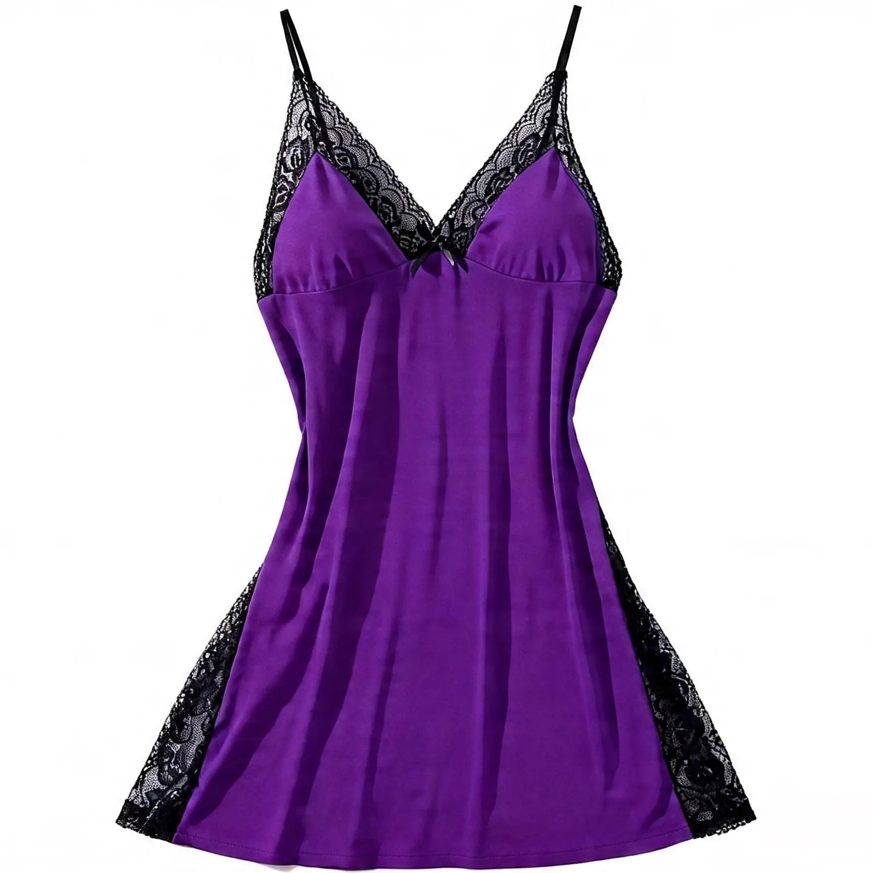 Jelsubi Sexy plus Size Leopard Print Lingerie Nightgown XL-5XL BBW Spaghetti Strap Lace Trim Cozy Loungewear Sleepwear for Everyday Comfort at Home Homewear